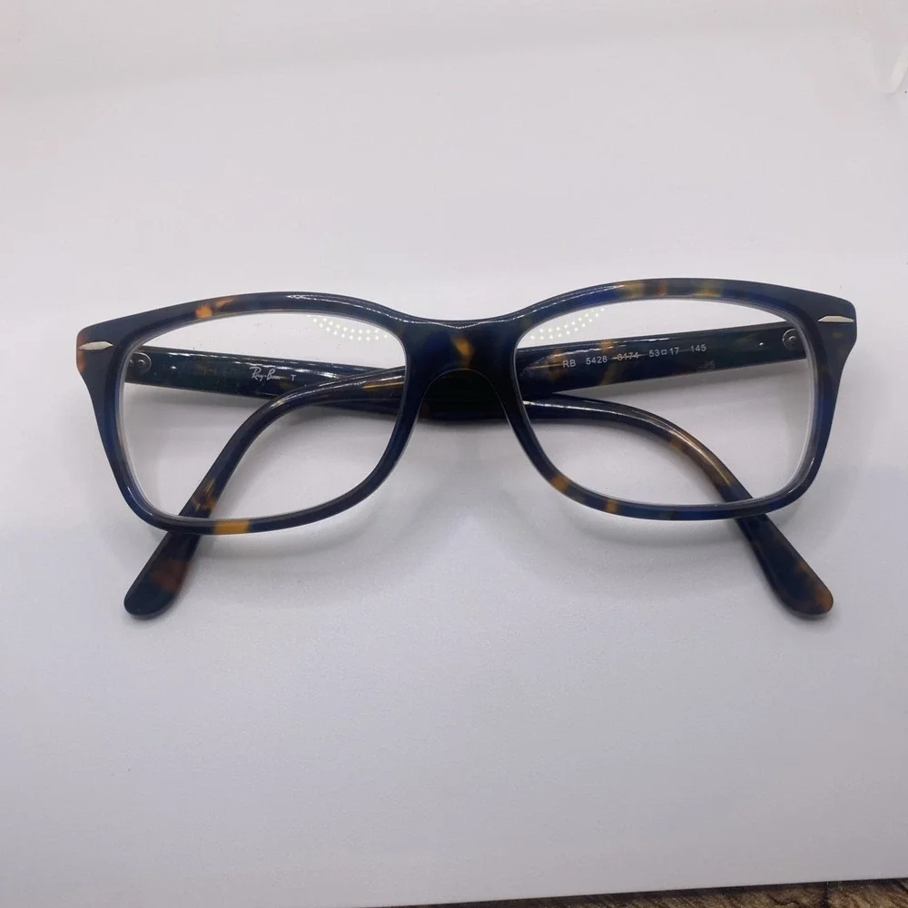 Ray-Ban Eyeglasses FRAMES ONLY RB 5425 Full Rim 53-17-145 Black Brown 460